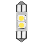 CP.LAMPADA SILURO 2 LED SMD LUCE CALDA mm10X36