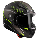 CASCO FF353 RAPID II ROKKU MATT BLACK H-V YELLOW TG. S