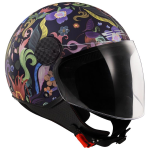 CASCO OF558 SPHERE LUX II BLOOM MATT BLUE PINK TAGLIA L