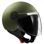 CASCO OFF558 SPHERE II SOLID MATT MILITARY GREEN TAGLIA S