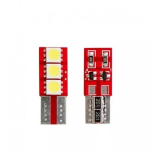 CP.LAMPADINE T10 3 CHIP LED CANBUS  NO POLARITY 6000K SUPERWHITE