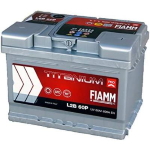 BATTERIA FIAM 12V 60 AH POSITIVO A DX 600 A DI SPUNTO BASSA 