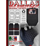 SERIE TAPPETO 100% GOMMA DALLAS