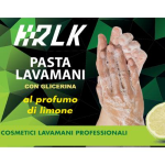 PASTA LAVAMANI HKLK CON GLICERINA AL PROFUMO DI LIMONE BARATTOLO DA 4 KG.