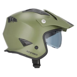 CASCO ACERBIS JET ARIA 22-06 MATT MILITARY GREEN TAGLIA XS