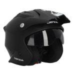 CASCO ACERBIS JET ARIA 22-06 MATT BLACK TAGLIA M