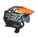 CASCO ACERBIS ARIA SPORT 22-06 MATT FLUO ORANGE BLACK TAGLIA L