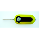 COVER CHIAVE FIAT 500 '07 3 TASTI GIALLO