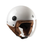 CASCO DEMI-JET TUCANO EL'JETIN 22.06 GLOSSY PEARL WHITE TAGLIA   