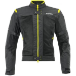 GIACCA ACERBIS CE RAMSEY VENTED MAN JACKET 2.0 TAGLIA S NERO/GIALLO