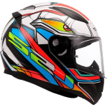 CASCO LS2 FF353 RAPID II XDRON 22-06 TAGLIA L GLOSSY WHITE NEON ORANGE