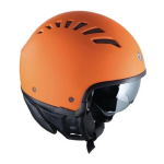 CASCO TUCANO EL' FRESH 6.0 DEMI-JET 22-06 TAGLIA L GLOSSY ORANGE