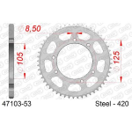 Corona AFAM 47103-53 in Acciaio Passo 420