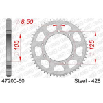 Corona AFAM 47200-60 in Acciaio Passo 428