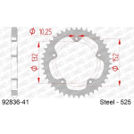 Corona AFAM 92836-41 in Acciaio Passo 525