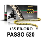 Catena 135EB-ORO 120 Maglie Passo 520 - Oro