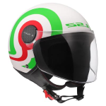 CASCO OF558 SPHERE LUX II URBY 22-06 TAGLIA M MATT WHITE GREEN RED