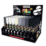 ESPOSITORE PENNARELLO PER RITOCCO AUTO 6 PEZZI X 10 COLORI