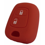 GUSCIO SILICONE ROSSO PER CHIAVE CITROEN/PEUGEOT 2 TASTI