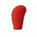 COPRI POMELLO AL SILICONE A FUNGO ROSSO