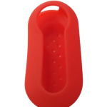 GUSCIO SILICONE ROSSO PER CHIAVE FIAT 3 TASTI C/TASTO BAULE