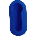 GUSCIO SILICONE BLU SCURO PER CHIAVE FIAT 3 TASTI C/TASTO BAULE