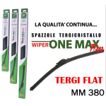 SPAZZOLA TERGI FLAT 11 ELEMENTI MM 375