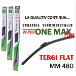 SPAZZOLA TERGI FLAT11 ELEMENTI MM 475