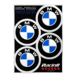 SET 4PZ STEMMA COPPA RUOTA BMW  *