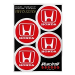 SET 4PZ STEMMA COPPA RUOTA HONDA  *