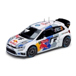 MODELLINO VW POLO WORLD CHAMPIONS 2013 SCALA 1:43 OEM6C7099300DNP3