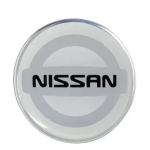 LOGOFLEX STEMMA NISSAN diam. 21mm  CARTELLA DA 4 PZ