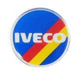 LOGOFLEX STEMMA IVECO diam. 21mm   CARTELLA DA 4 PZ