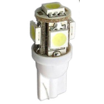 CP. LAMPADE T10 5 LED SMD WHITE