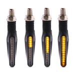 CP. FRECCE MOTO 12 LED YELLOW 12V