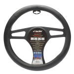 COPRIVOLANTE  ECO-PELLE NERO 37-39cm UNIVERSALE CVT56