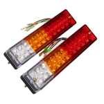 CP. FANALI POST. UNIV. A LED 12/24 VOLT 24X5.5 CM PER ROULOTTES E RIMORCHI