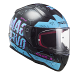 CASCO FF353 RAPID PLAYER BLACK SKY BLUE TG XL INTEGRALE