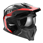 CASCO OF606 DRIFTER TRIALITY BLACK RED TG.L