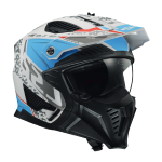 CASCO OF606 DRIFTER DEVOR MATT WHITE BLUE TG. M